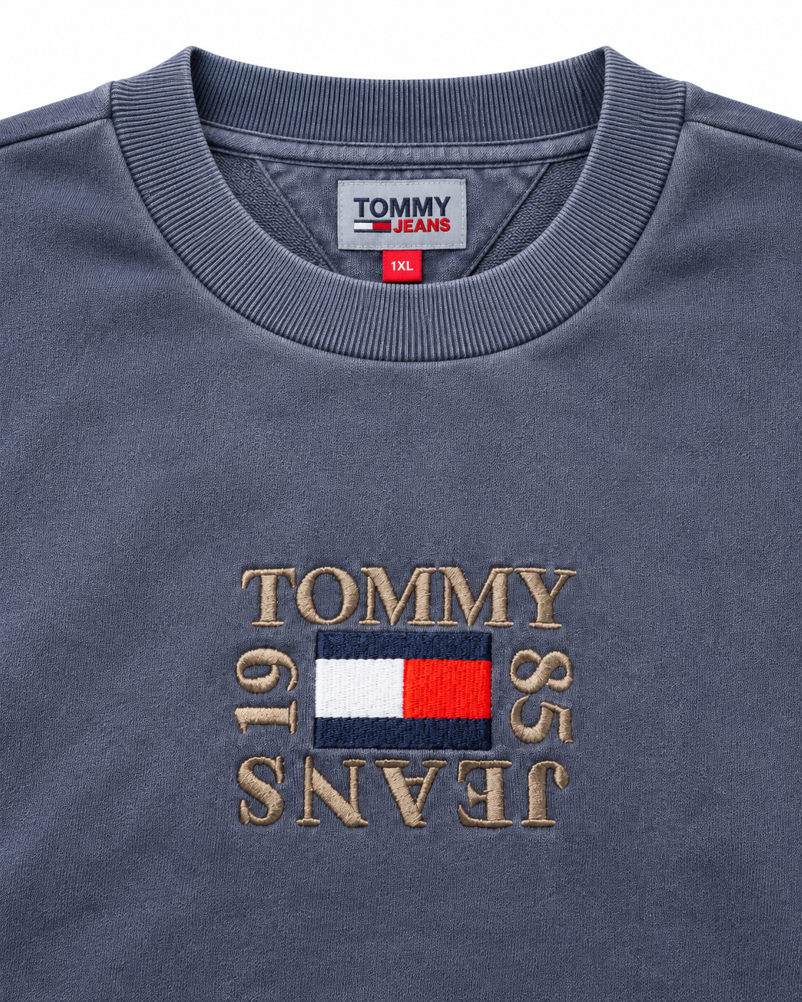 chatgpt image 21 sept 2026, 11 47 45 a.m. (4) Sudadera Tommy Jeans crop timeless Box Crew Mujer