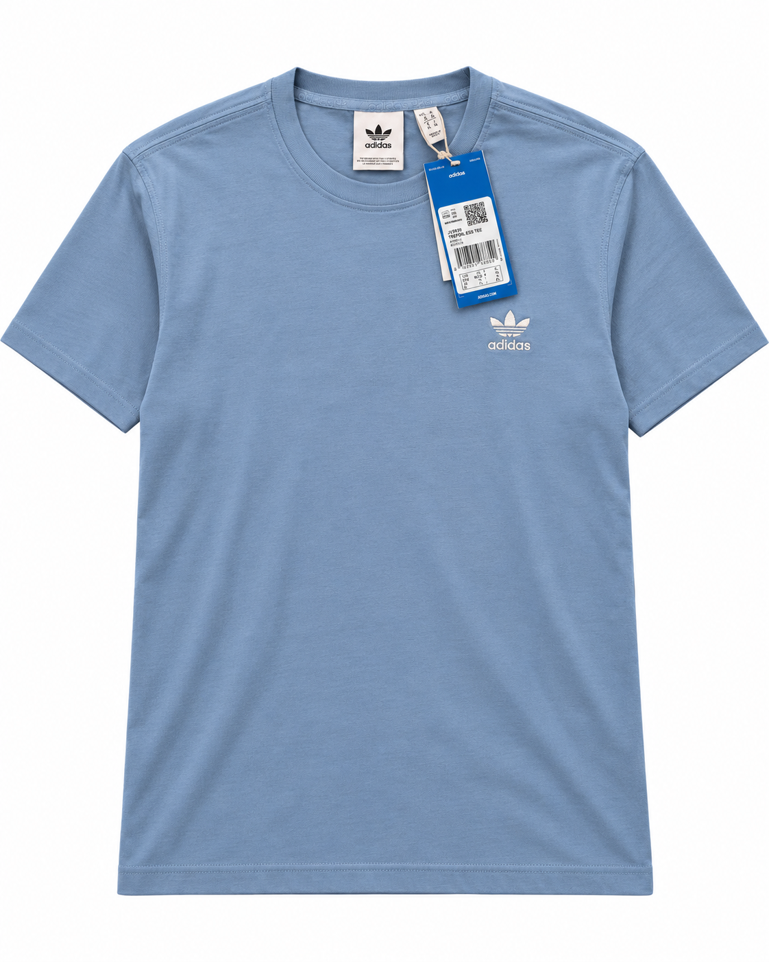 imagen de chatgpt 5 oct 2026, 10 17 41 p.m 2 Camiseta adidas Originals Trefoil Essentials hombre azul claro