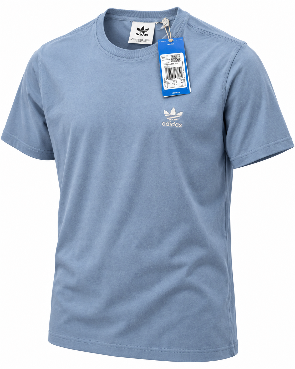 imagen de chatgpt 5 oct 2026, 10 17 43 p.m 3 Camiseta adidas Originals Trefoil Essentials hombre azul claro